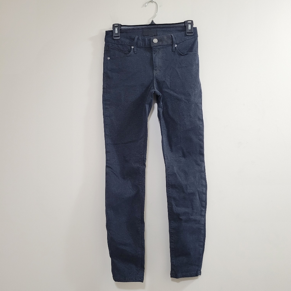 RtA metallic polka dot skinny jeans 26